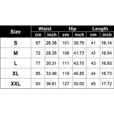 Women's Elastic Waist Cargo Shorts Loos Casual Comfortable Shorts