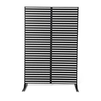Large Size Outdoor Metal Privacy Fence Screen Weather Resistant Decorative Partition for Patio