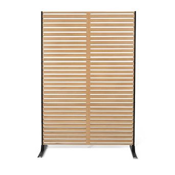 Large Size Outdoor Metal Privacy Fence Screen Weather Resistant Decorative Partition for Patio