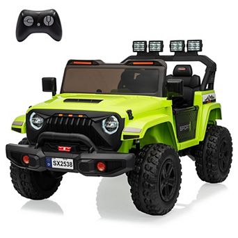 12V Kids Ride On Truck Electric Toy Car with Parent Remote Control 4 Wheels Vehicle for 3-6 Years