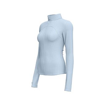 Women's Workout Jacket Lightweight Zip Up Yoga Jacket Cropped Athletic Slim Fit Tops