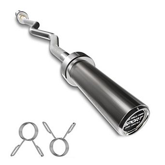 47 Inch International Games Weightlifting Bar for Biceps, Triceps, Arm Waves