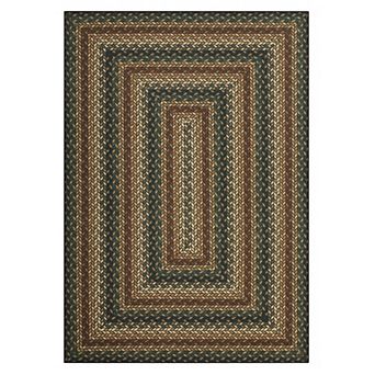 Easy Jute Rug Braided Print Non Slip Washable Ultra-Thin Foldable Floor Cover Indoor Outside Carpet