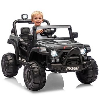 Kids Ride On Truck Car, 12V Ride On Toy Battery Powered Vehicles Parent Remotefor Kids