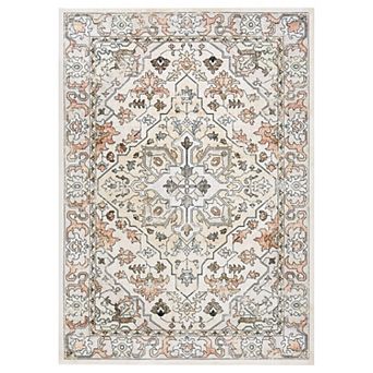 ANIXOL Washable Vintage Non-Slip Runner Rug, for Kitchen Bedroom Living Room