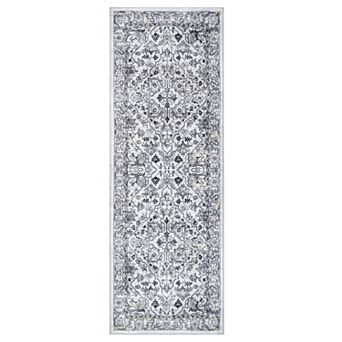 ANIXOL Washable Vintage Non-Slip Runner Rug, for Kitchen Bedroom Living Room