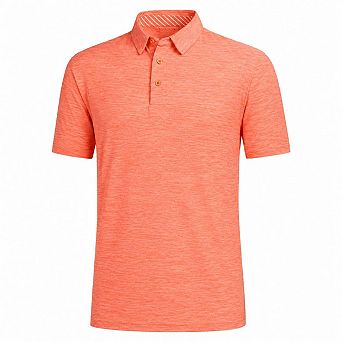 Men's Casual Collared Short-Sleeve Polo Shirt