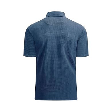 Men's Bubble Polo Shirt