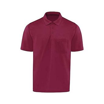 Men's Red Short Sleeve Polo Shirt