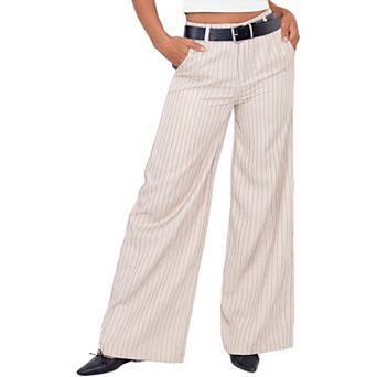 Women Wide Leg Dress Pants High Waisted Business Trousers