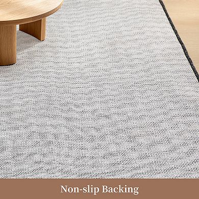 lxt-Area Rugs for Living Room Washable Boho Carpet Non Slip Boho Carpet