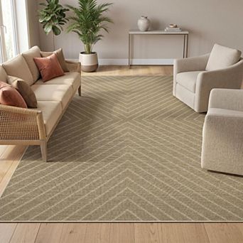 lxt-Area Rugs for Living Room Washable Boho Carpet Non Slip Boho Carpet