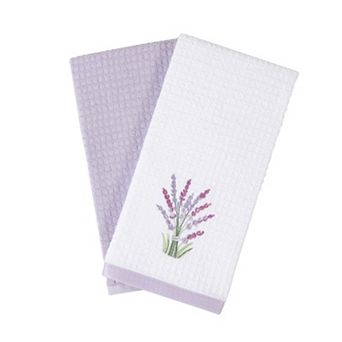 Cotton Kitchen Towel Set of 2 Soft, Absorbent Dish Towels for Cooking, Drying & Cleaning