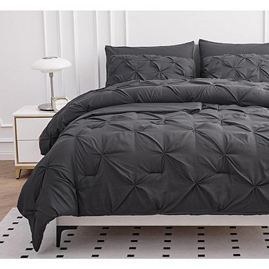 7-Piece Queen Comforter Set Ultra-Soft Microfiber All-Season Bedding Sheets Pillow Shams