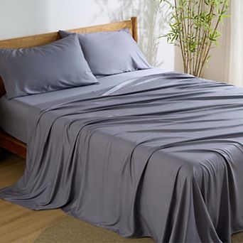 Bedsure Essential Collection Cooling Rayon Derived from Bamboo Sheet Set