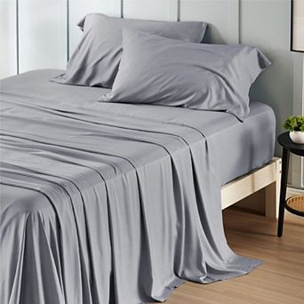 Bedsure Essential Collection Cooling Rayon Derived from Bamboo Sheet Set