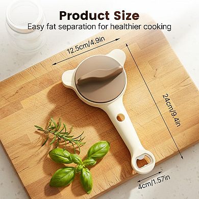 4 in 1 Jar Opener Adjustable Can Lid Remover for Kitchen Jars, Bottles & Cans