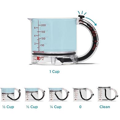 Scrape Upcup Adjustable Measuring Cup All in One
