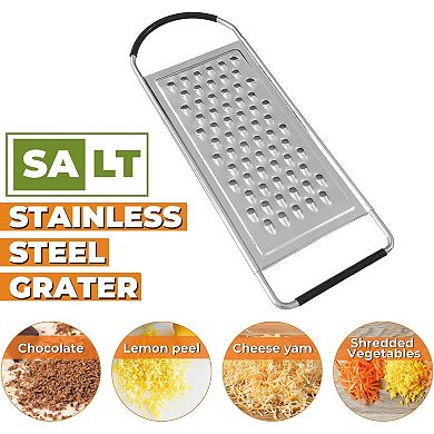 Stainless Steel Flat Grater Extra Coarse Handheld
