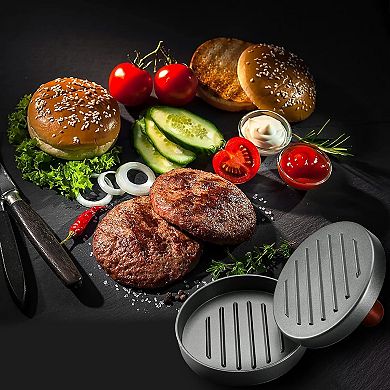 Aluminum Burger Press BBQ Patty Maker