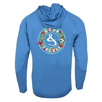 Tropic Mix Uv Fishing Hoodie Shirt