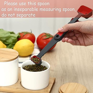 Silicone Measuring Cups & Spoons Collapsible Set of 8