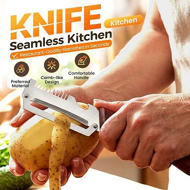 Vegetable Peeler with Bottle Opener, 3 in 1 Multi-Functional Vegetable Peeler for Kitchen