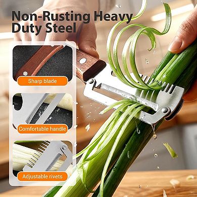 Vegetable Peeler with Bottle Opener, 3 in 1 Multi-Functional Vegetable Peeler for Kitchen