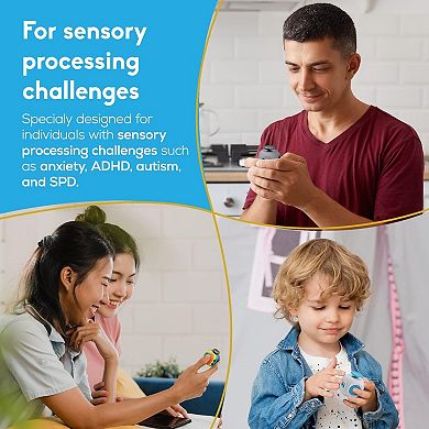 6-Sided Stress Relief Infinity Fidget Cube Toys for Adults & Kids