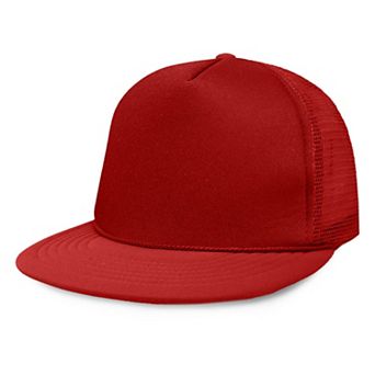 Dalix Flat Billed Baseball Cap Adjustable Hat Size M L XL