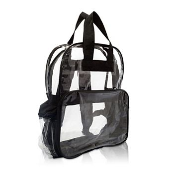 Dalix Small Clear Backpack Bag in