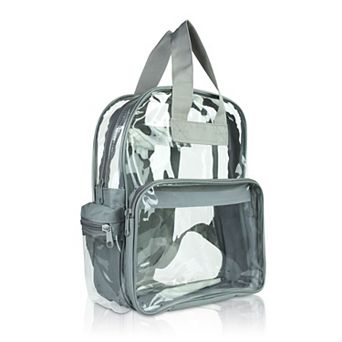 Dalix Small Clear Backpack Bag in