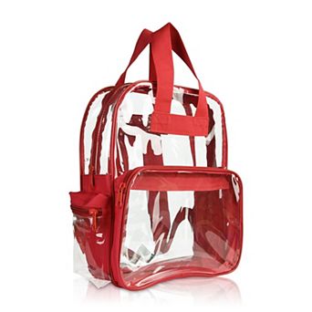 Dalix Small Clear Backpack Bag in