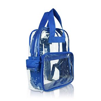Dalix Small Clear Backpack Bag in