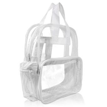 Dalix Small Clear Backpack Bag in
