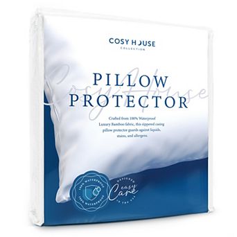 Cosy House Collection Luxury Zippered Pillow Protector - 100% Waterproof