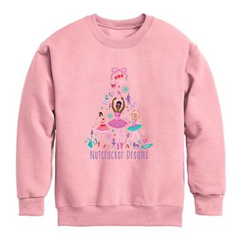 Girls 7-16 Barbie Nutcracker Dreams Crew Fleece Sweatshirt