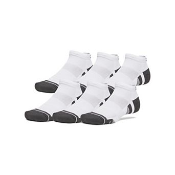 Men's Under Armour Performance Tech 6-Pack Low-Cut Socks