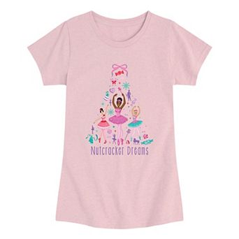 Girls 7-16 Barbie "Nutcracker Dreams" Ballet Christmas Graphic Tee