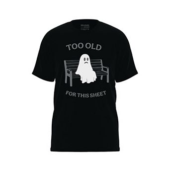 Men's Halloween Ghost Graphic Tee