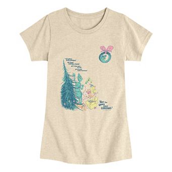 Girls 7-16 Dr. Seuss How The Grinch Stole Christmas Graphic Tee