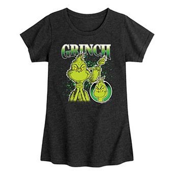 Girls 7-16 Dr. Seuss The Grinch Graphic Tee