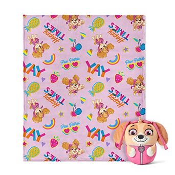 PAW Patrol Hexagon Heroes Throw Blanket & Plush Set