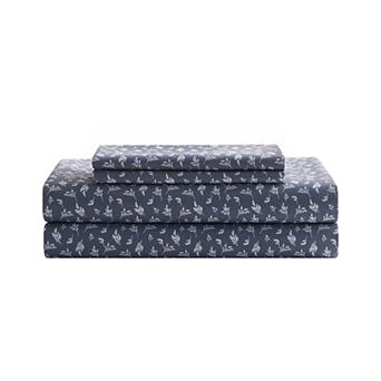 French Connection Printed Microfiber Sheet Set
