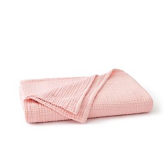 Bedsure Cotton Muslin 4-Layer Throw Blanket