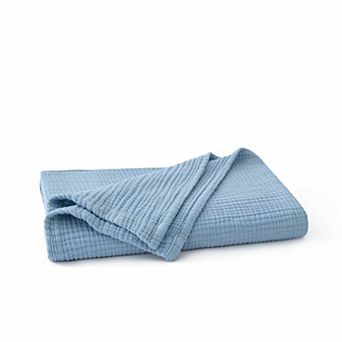Bedsure Cotton Muslin 4-Layer Throw Blanket