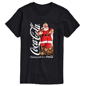 Men's Coca-Cola Christmas Calls for a Coca-Cola Short Sleeve Graphic T-Shirt