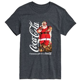 Men's Coca-Cola Christmas Calls for a Coca-Cola Short Sleeve Graphic T-Shirt