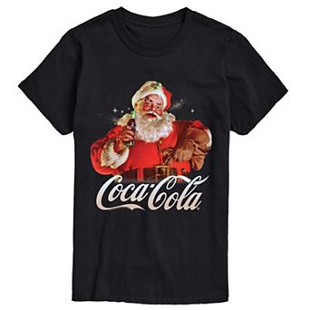 Men's Coca-Cola Santa Claus Vintage Short Sleeve Graphic T-Shirt