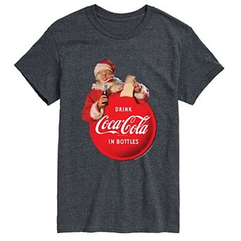 Men's Coca-Cola Vintage Santa Short Sleeve Graphic T-Shirt